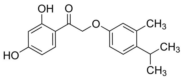 1-(2,4-Dihydroxyphenyl)-2-(4-isopropyl-3-methylphenoxy)ethanone