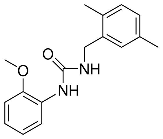 1-(2,5-DIMETHYLBENZYL)-3-(2-METHOXYPHENYL)UREA