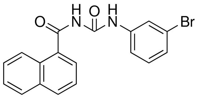 1-(3-BROMO-PHENYL)-3-(NAPHTHALENE-1-CARBONYL)-UREA