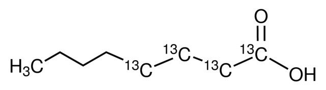 Octanoic acid-1,2,3,4-<sup>13</sup>C<sub>4</sub>