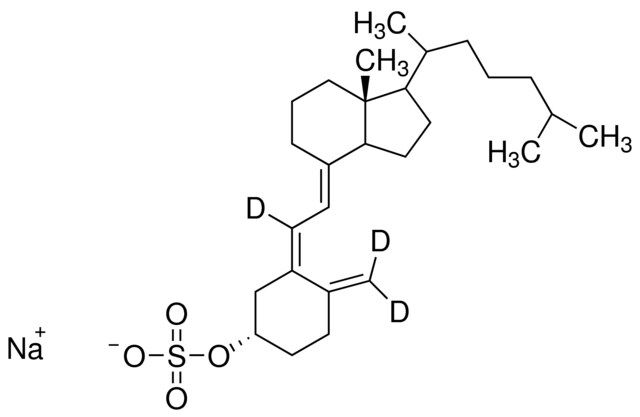 Vitamin D<sub>3</sub>-6,19,19-d<sub>3</sub> sulfate sodium salt solution