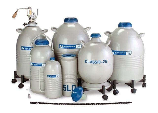 Worthington LD Series Liquid Nitrogen Dewars