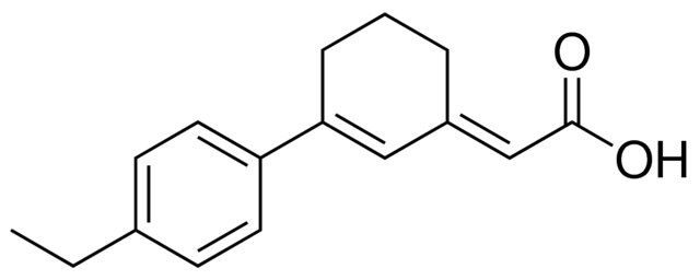 (3-(4-ETHYLPHENYL)-2-CYCLOHEXEN-1-YLIDENE)ACETIC ACID