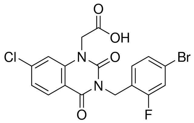 (3-(4-BROMO-2-FLUOROBENZYL)-7-CHLORO-2,4-DIOXO-3,4-DIHYDRO-1(2H)-QUINAZOLINYL)ACETIC ACID