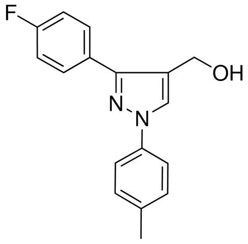 (3-(4-FLUOROPHENYL)-1-(4-METHYLPHENYL)-1H-PYRAZOL-4-YL)METHANOL