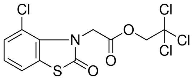 (4-CHLORO-2-OXO-BENZOTHIAZOL-3-YL)-ACETIC ACID 2,2,2-TRICHLORO-ETHYL ESTER