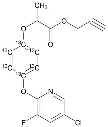 Clodinafop-propargyl-(<i>phenoxy</i>-<sup>13</sup>C<sub>6</sub>)