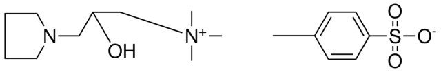 (2-HYDROXY-3-PYRROLIDINOPROPYL)TRIMETHYLAMMONIUM TOSYLATE