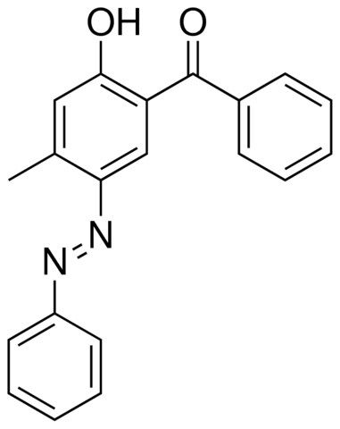 (2-HYDROXY-4-METHYL-5-(PHENYLDIAZENYL)PHENYL)(PHENYL)METHANONE