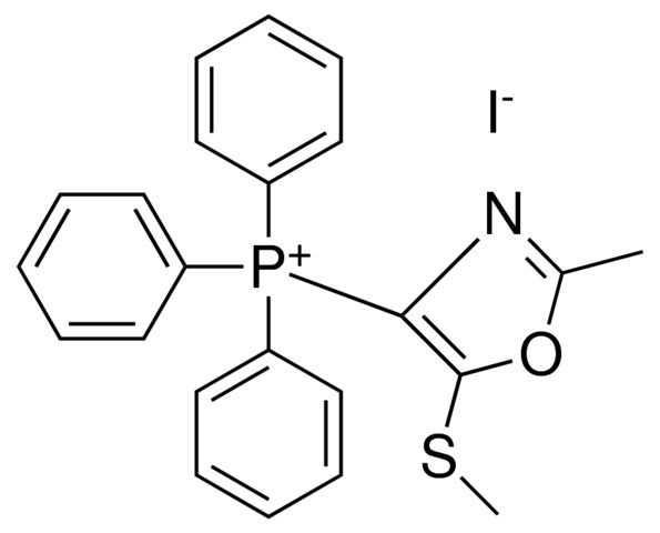 (2-METHYL-5-METHYLSULFANYL-OXAZOL-4-YL)-TRIPHENYL-PHOSPHONIUM, IODIDE