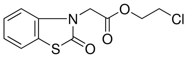 (2-OXO-BENZOTHIAZOL-3-YL)-ACETIC ACID 2-CHLORO-ETHYL ESTER