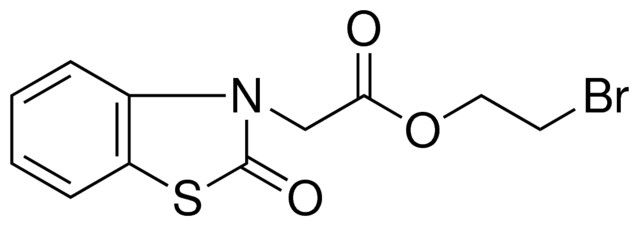 (2-OXO-BENZOTHIAZOL-3-YL)-ACETIC ACID 2-BROMO-ETHYL ESTER