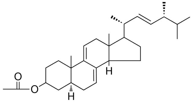 (22E)-5-ALPHA,14-BETA-ERGOSTA-7,9(11),22-TRIEN-3-BETA-YL ACETATE