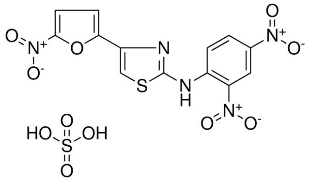 (2,4-DINITRO-PHENYL)-(4-(5-NITRO-FURAN-2-YL)-THIAZOL-2-YL)-AMINE, SULFATE