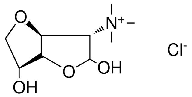 (2,6-DIHYDROXY-HEXAHYDRO-FURO(3,2-B)FURAN-3-YL)-TRIMETHYL-AMMONIUM, CHLORIDE