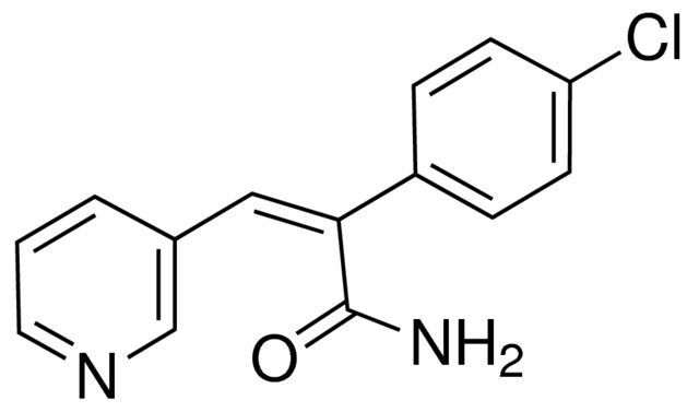 (2Z)-2-(4-chlorophenyl)-3-(3-pyridinyl)-2-propenamide