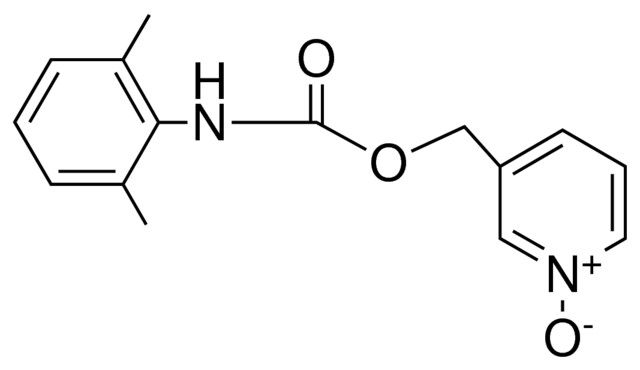 (2,6-DIMETHYL-PHENYL)-CARBAMIC ACID 1-OXY-PYRIDIN-3-YLMETHYL ESTER