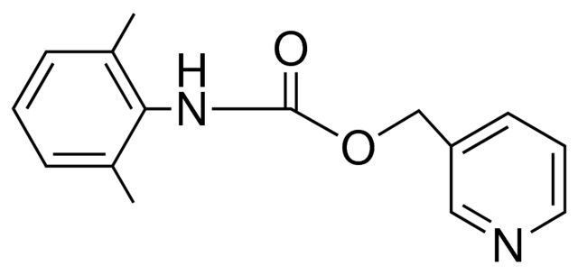 (2,6-DIMETHYL-PHENYL)-CARBAMIC ACID PYRIDIN-3-YLMETHYL ESTER