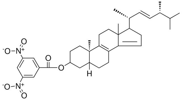 (22E)-5-BETA,10-ALPHA-ERGOSTA-8,14,22-TRIEN-3-BETA-YL 3',5'-DINITROBENZOATE