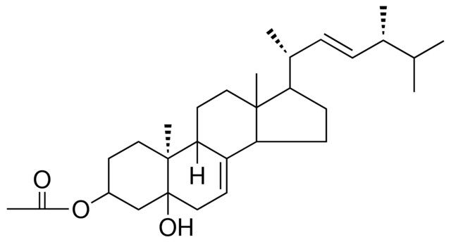 (22E)-5-HYDROXY-5-BETA,9-BETA,10-ALPHA-ERGOSTA-7,22-DIENE-3-BETA-YL ACETATE