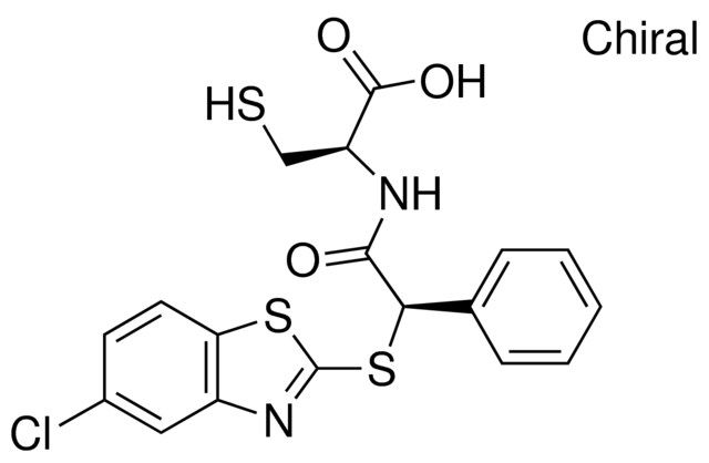 (2R)-2-({(2R)-2-[(5-chloro-1,3-benzothiazol-2-yl)sulfanyl]-2-phenylethanoyl}amino)-3-sulfanylpropanoic acid