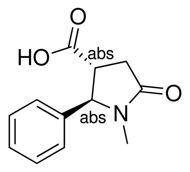 (2R,3R)-1-Methyl-5-oxo-2-phenyl-3-pyrrolidinecarboxylic acid