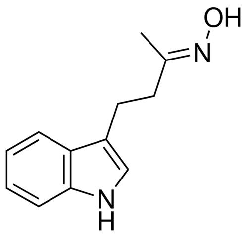 (2E)-4-(1H-indol-3-yl)-2-butanone oxime