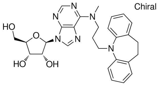 (2R,3R,4S,5R)-2-(6-((3-(10,11-dihydro-5H-dibenzo[b,f]azepin-5-yl)propyl)(methyl)amino)-9H-purin-9-yl)-5-(hydroxymethyl)tetrahydrofuran-3,4-diol