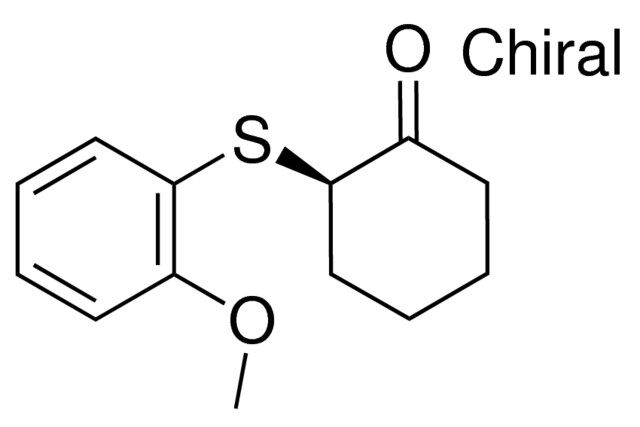 (2R)-2-[(2-methoxyphenyl)sulfanyl]cyclohexanone