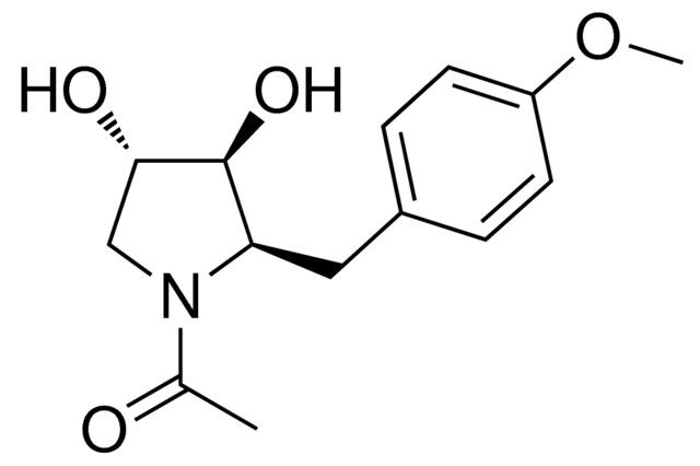 (2R,3S,4S)-1-acetyl-2-(4-methoxybenzyl)-3,4-pyrrolidinediol