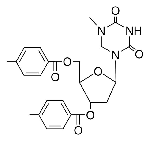 (2R,3S,5R)-5-(5-Methyl-2,4-dioxo-1,3,5-triazinan-1-yl)-2-((4-methylbenzoyloxy)methyl)tetrahydrofuran-3-yl 4-methylbenzoate