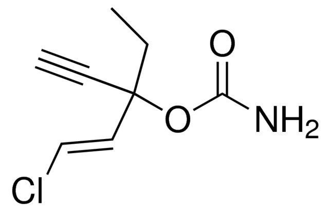 (2E)-3-chloro-1-ethyl-1-ethynyl-2-propenyl carbamate