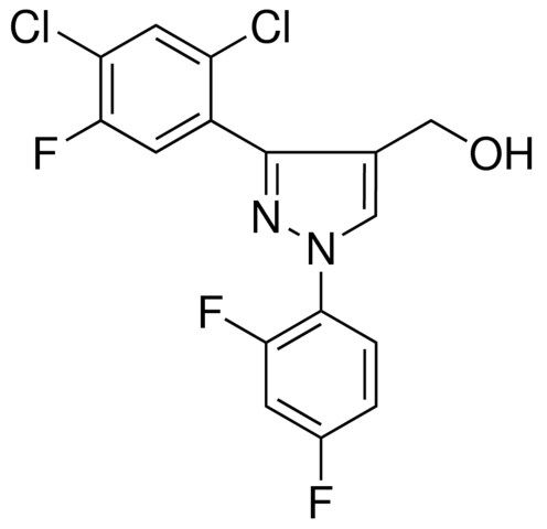 (3-(2,4-DICHLORO-5-FLUOROPHENYL)-1-(2,4-DIFLUOROPHENYL)-1H-PYRAZOL-4-YL)METHANOL