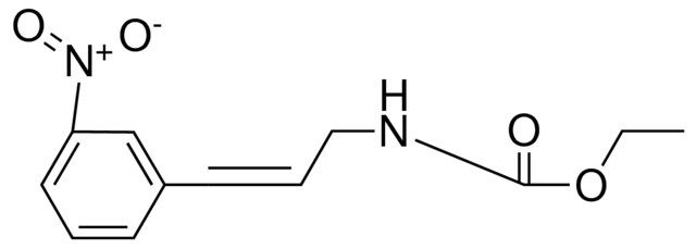 (3-(3-NITRO-PHENYL)-ALLYL)-CARBAMIC ACID ETHYL ESTER