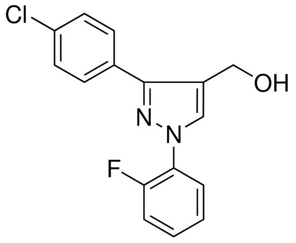 (3-(4-CHLOROPHENYL)-1-(2-FLUOROPHENYL)-1H-PYRAZOL-4-YL)METHANOL