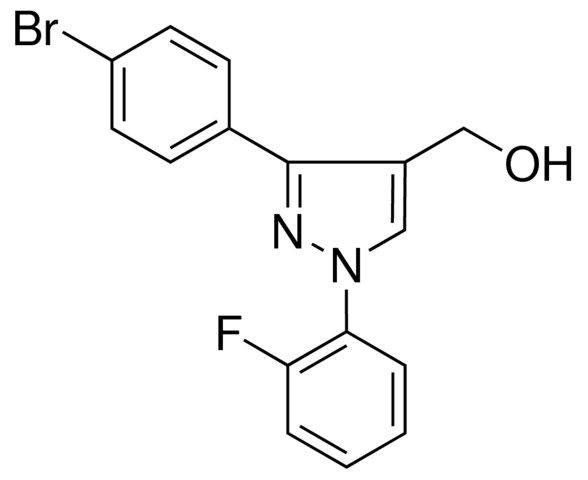 (3-(4-BROMOPHENYL)-1-(2-FLUOROPHENYL)-1H-PYRAZOL-4-YL)METHANOL