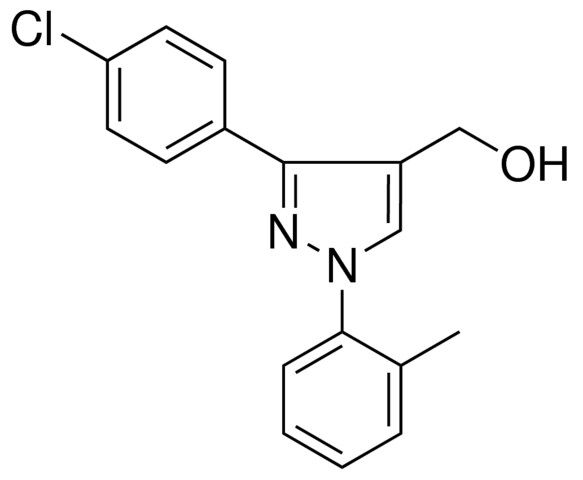 (3-(4-CHLOROPHENYL)-1-(2-METHYLPHENYL)-1H-PYRAZOL-4-YL)METHANOL