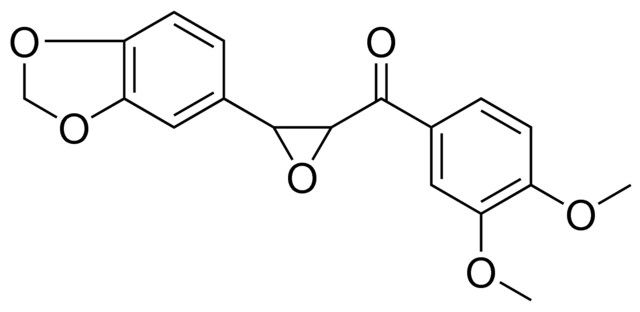 (3-(1,3-BENZODIOXOL-5-YL)-2-OXIRANYL)(3,4-DIMETHOXYPHENYL)METHANONE