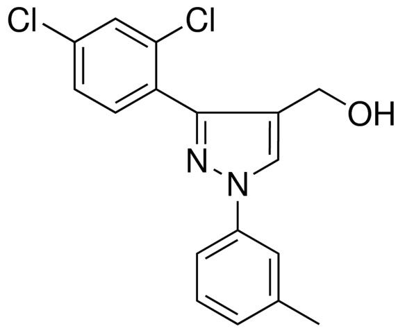 (3-(2,4-DICHLOROPHENYL)-1-(3-METHYLPHENYL)-1H-PYRAZOL-4-YL)METHANOL