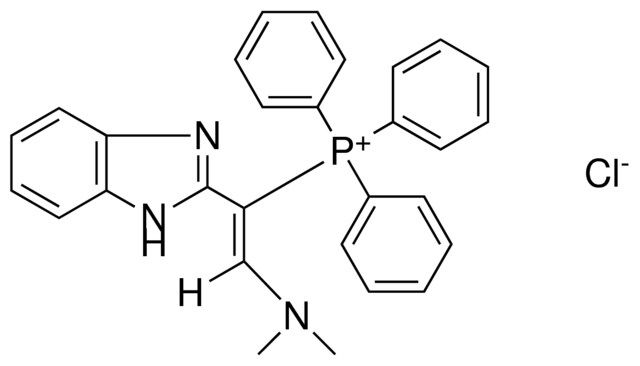 (1-(1H-BENZOIMIDAZOL-2-YL)-2-DI-ME-AMINO-VINYL)-TRIPHENYL-PHOSPHONIUM, CHLORIDE