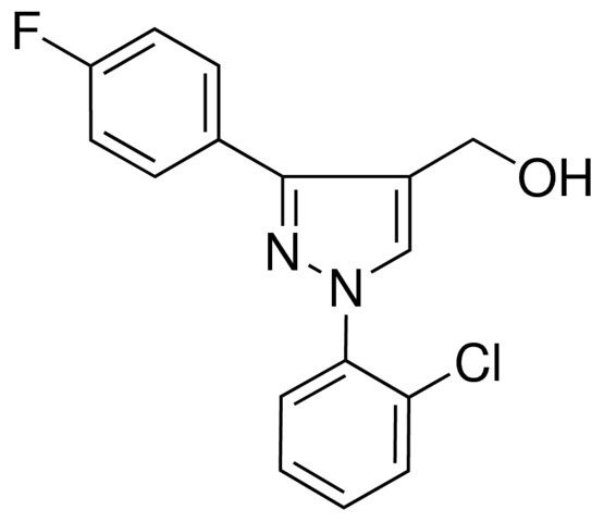 (1-(2-CHLOROPHENYL)-3-(4-FLUOROPHENYL)-1H-PYRAZOL-4-YL)METHANOL