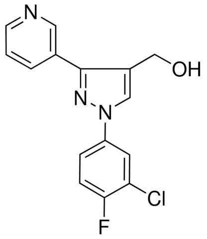 (1-(3-CHLORO-4-FLUOROPHENYL)-3-(3-PYRIDINYL)-1H-PYRAZOL-4-YL)METHANOL