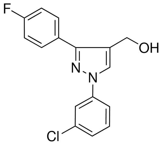 (1-(3-CHLOROPHENYL)-3-(4-FLUOROPHENYL)-1H-PYRAZOL-4-YL)METHANOL