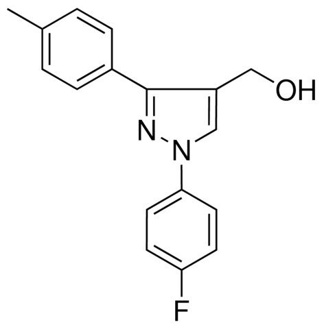 (1-(4-FLUOROPHENYL)-3-(4-METHYLPHENYL)-1H-PYRAZOL-4-YL)METHANOL