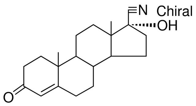 (17alpha)-17-hydroxy-3-oxoandrost-4-ene-17-carbonitrile