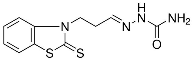 (1E)-3-(2-THIOXO-1,3-BENZOTHIAZOL-3(2H)-YL)PROPANAL SEMICARBAZONE