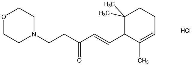 (1E)-5-(4-morpholinyl)-1-(2,6,6-trimethyl-2-cyclohexen-1-yl)-1-penten-3-one hydrochloride