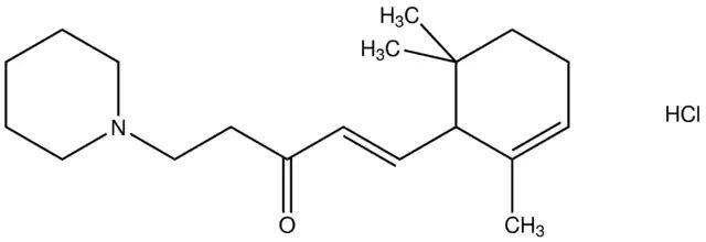 (1E)-5-(1-piperidinyl)-1-(2,6,6-trimethyl-2-cyclohexen-1-yl)-1-penten-3-one hydrochloride