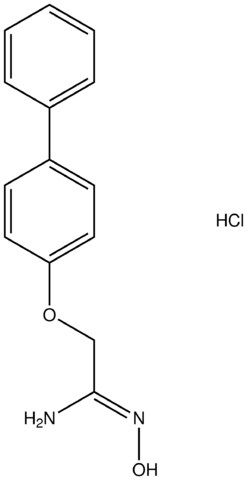 (1Z)-2-([1,1'-biphenyl]-4-yloxy)-N'-hydroxyethanimidamide hydrochloride