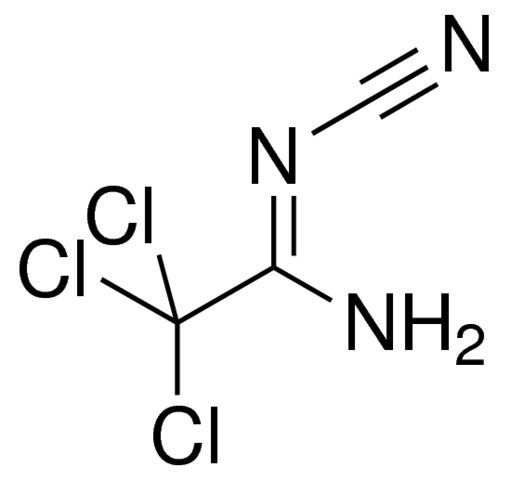 (1Z)-2,2,2-trichloro-N'-cyanoethanimidamide